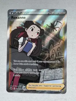 Pokemon TCG Roxanne Crown Zenith GG66/GG70 Ultra Rare NM - Image 1