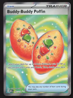 Buddy-Buddy Poffin - 167/132 - Mega Evolution - Pokemon Card - NM/M - Image 1