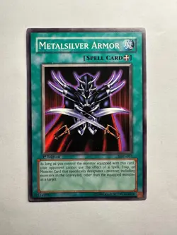 Yu-Gi-Oh! TCG Metalsilver Armor Magicians Force MFC-037 1st Edition Common - Image 1