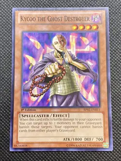 YuGiOh! - Kycoo the Ghost Destroyer BP02-EN011 Common 1st Edition Near Mint - Image 1