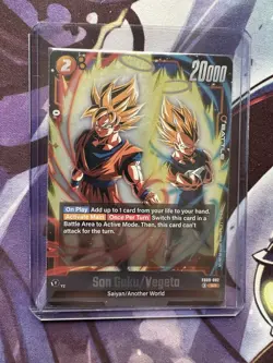 Son Goku / Vegeta Dragon Ball Super Fusion World Dual Evolution FB09-082 - Image 1