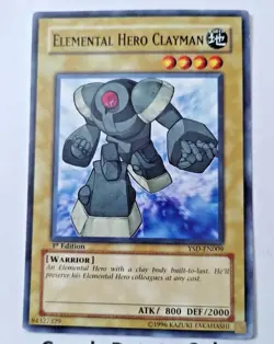 Yu-Gi-Oh Elemental Hero Clayman Starter Deck 2006 YSD-EN009 1st Ed.-Uncirculated - Image 1