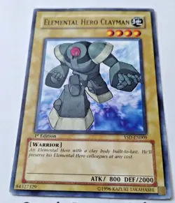 Yu-Gi-Oh Elemental Hero Clayman Starter Deck 2006 YSD-EN009 1st Ed.-Uncirculated - Image 2