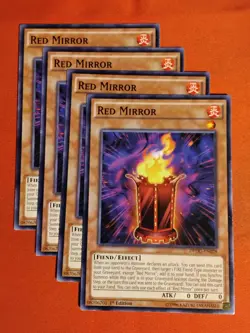 Red Mirror (x4) DPDG-EN028 1st Edition Yu-Gi-Oh! - Unplayed Mint+ - Image 1