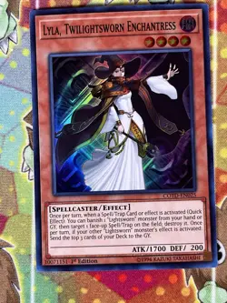 Yugioh Lyra, Twilightsworn Enchantress COTD-EN025 Single - Image 1