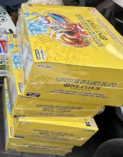 One Piece TCG OP15-EB04 Adventure on Kami's Island - Booster Packs (Lot Of 6)eng - Image 1