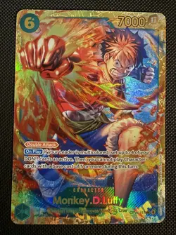 Monkey.D.Luffy (118) OP13-118 Secret Rare Carrying On His Will One Piece - Image 1