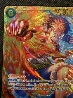 Monkey.D.Luffy (118) OP13-118 Secret Rare Carrying On His Will One Piece - Image 2