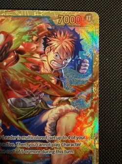 Monkey.D.Luffy (118) OP13-118 Secret Rare Carrying On His Will One Piece - Image 3
