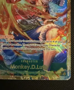 Monkey.D.Luffy (118) OP13-118 Secret Rare Carrying On His Will One Piece - Image 4