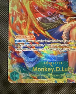 Monkey.D.Luffy (118) OP13-118 Secret Rare Carrying On His Will One Piece - Image 5