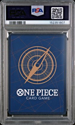 PSA 10 MONKEY D. LUFFY 2025 ONE PIECE PRB02 ALTERNATE ART 005 PARALLEL GEM MINT - Image 2