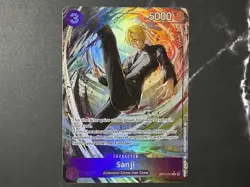 ONE PIECE TCG Sanji OP12-070 Alt Art - Legacy of the Master - Image 2