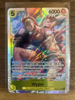 Wyper OP15-114 SR Adventure On Kami's Island One Piece TCG English NM - Image 1