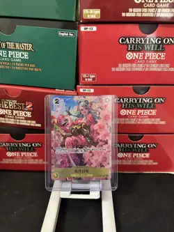 Kouzuki Hiyori OP06-106 SR Alt-Art One Piece Premium Booster PRB01 (Japanese) - Image 1
