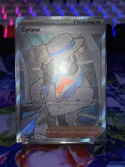 Cyrano 230/191 SV08 Surging Sparks Trainer Card NM Condition, Ultra Rare - Image 1