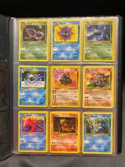 Fossil and Jungle Set Pokemon Cards Bundle Collection No Duplicates 1999 WOTC - Image 1