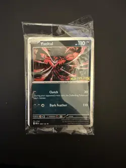 Pokemon TCG Yveltal 088/132 - English Mega evolution Stamped Promo Card Sealed - Image 1