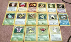 Pokemon TCG assorted 10 card Lot - Holo + 1st edition + rare | Base set to Neo - Image 3