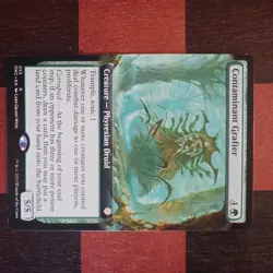 Mtg Contaminant Grafter NM/M (Extended Art) All Will Be One Magic Phyrexian - Image 2