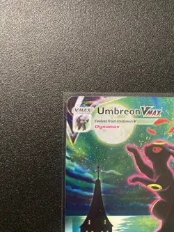 Pokemon TCG Umbreon VMAX Alt Art Holo Secret Rare Card Evolving Skies 215/203 NM - Image 3
