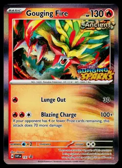 Gouging Fire 151 SV: Scarlet & Violet Promo Cards Holo - Image 1
