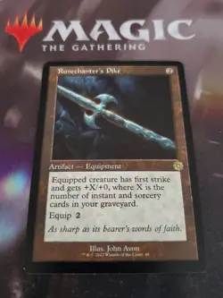 Mtg. 2x Runechanter's Pike. Retro Frame. The Brothers' War. Pack Fresh - Image 1