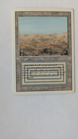 Scrubland Revised MTG EXC free shipping with tracking 2 - Image 1