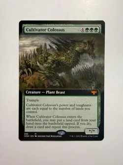 Cultivator Colossus (Extended Art) 386 MTG Innistrad: Crimson Vow - Image 1