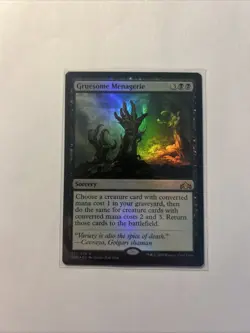 Gruesome Menagerie - Foil - Prerelease Promo NM - Image 1
