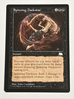 MTG Weatherlight Spinning Darkness LP - Image 1