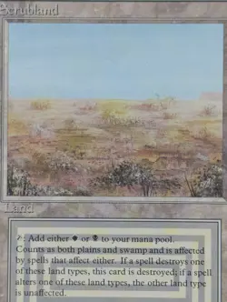 Scrubland MTG Revised LP+ - Image 2