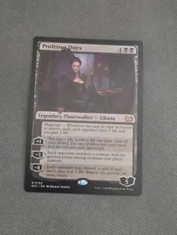 Professor Onyx Commander: Duskmourn: House of Horror Regular - Image 1