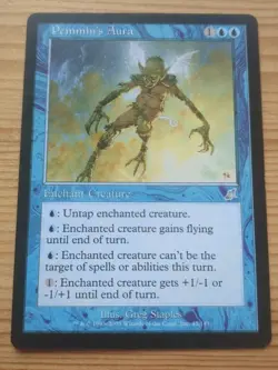 MTG Pemmin's Aura Scourge Regular LP 45/143 - Image 1