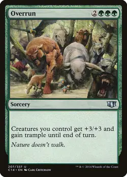 MTG Overrun ** Commander 2014 ** English (NM) - Image 1