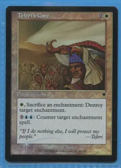 MTG: Invasion: Teferi's Care: FOIL - Image 1