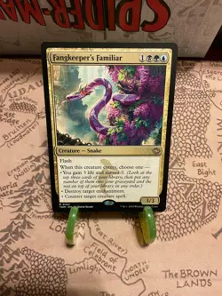 MTG Fangkeeper's Familiar Tarkir: Dragonstorm Regular Rare NM - Image 1