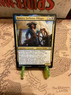 MTG Ramirez DePietro, Pillager Commander: Dominaria United Regular Uncommon NM - Image 1