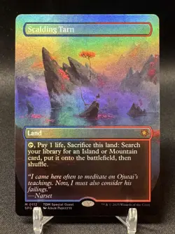 🌈 Scalding Tarn (Borderless FOIL) - MTG Special Guests - NM - Image 1