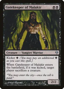 MTG Gatekeeper of Malakir ** Zendikar ** English (NM) - Image 1
