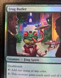 Frog Butler 0114 Foil Common Teenage Mutant Ninja Turtles Magic: The Gathering - Image 2