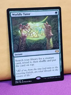 1x Worldly Tutor, NM, Dominaria Remastered (DMR), Magic: the Gathering, MtG - Image 3