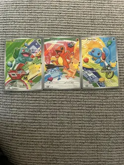 Pokemon TCG First Partner Illustration Collection Series 1 Kanto GEN 1 CLEAN - Image 1