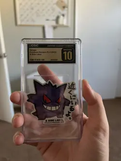 CGC 10 Pristine Gengar B-Side Label Pokemon Stickers Part 4 2019 - Image 1