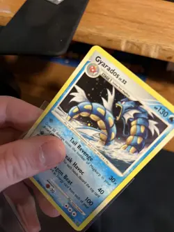 Pokemon TCG Gyarados (DP Stormfront) 019/100 Holo Rare Deck Exclusives SWIRL - Image 3