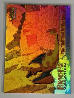 Pokemon Topps The "Tail" End of the Race 50 Pikachu's Vacation LP Silver Foil - Image 3