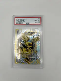 Pokemon TCG 2016 Lugia BREAK Fates Collide 79/124 Rare Holo PSA 10 - Image 1
