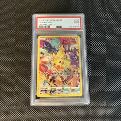 Pokemon Pikachu Secret Rare Full Art 160/159 Crown Zenith Holo PSA 9 2023 - Image 1