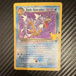 Pokemon Dark Gyarados 8/82 Team Rocket EN Stage 1 70 HP Holo Rare Unlimited - Image 1