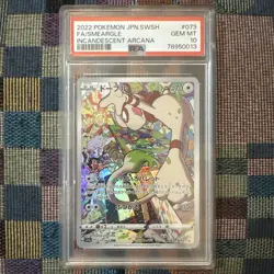 Pokemon Smeargle 073/068 CHR Incandescent Arcana Japanese PSA 10 - Image 1